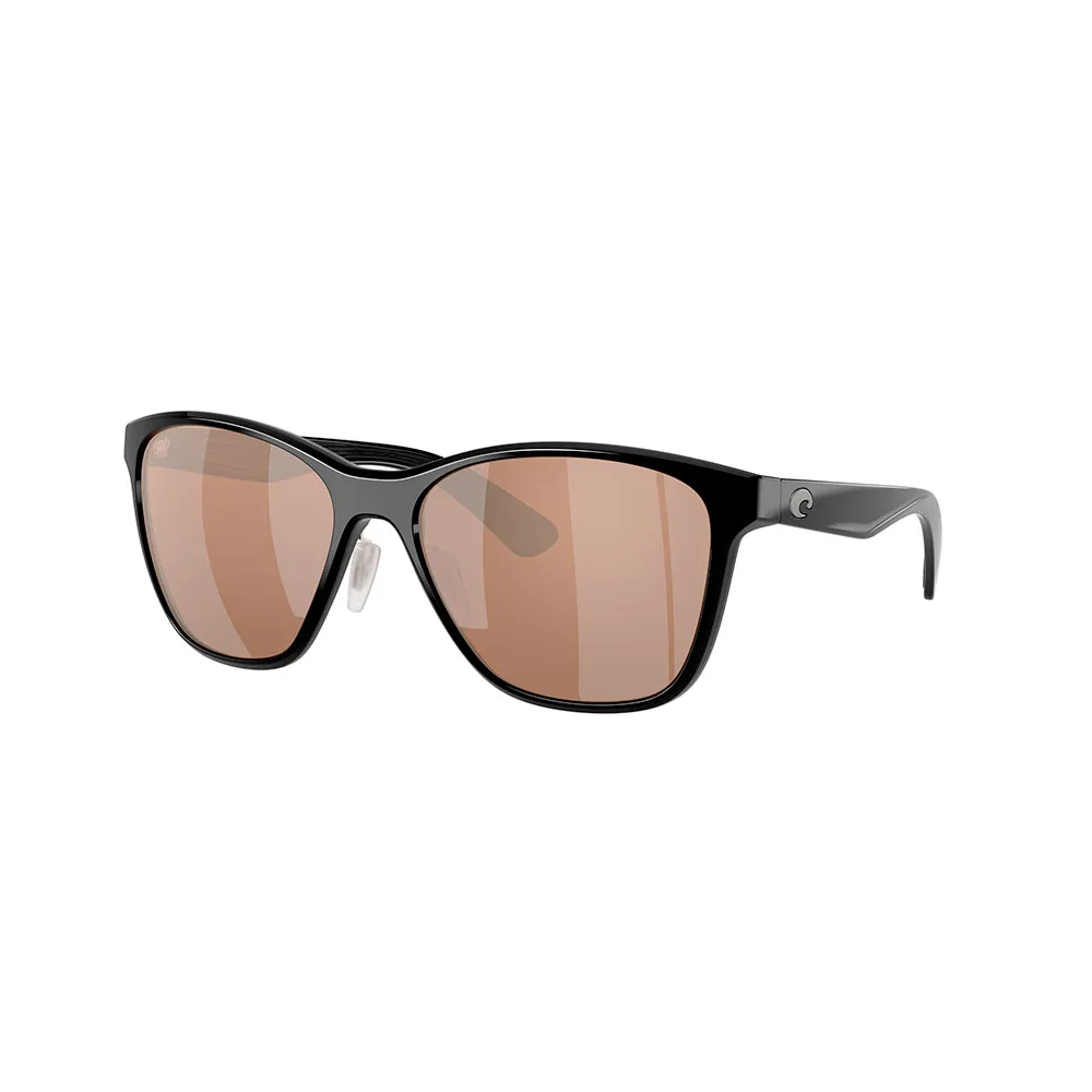 Купить Costa 06s9127-91270357 поляризованные солнцезащитные очки Luna nueva Black 20x10x10 Copper Silver Mirror 580G/CAT3 7ft.ru в интернет магазине Семь Футов