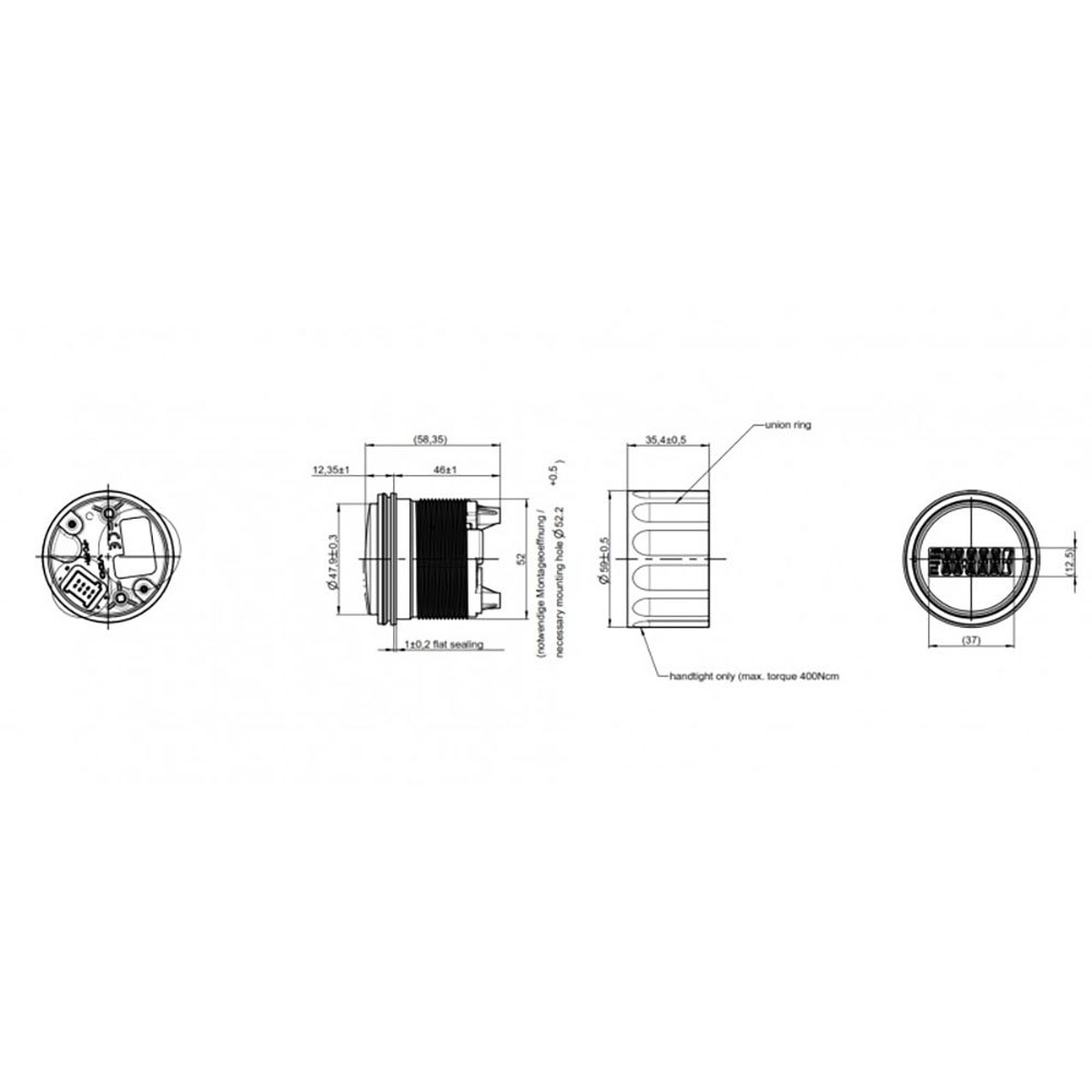 Купить VDO 5420878 Veratron Цифровой счетчик часов  Black 52 mm 7ft.ru в интернет магазине Семь Футов