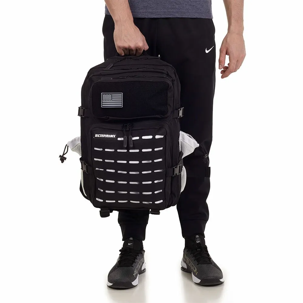 Купить Elitex training v2-45l-blackwhite Рюкзак V2 45L Tactical Black / White 50x35x12 7ft.ru в интернет магазине Семь Футов