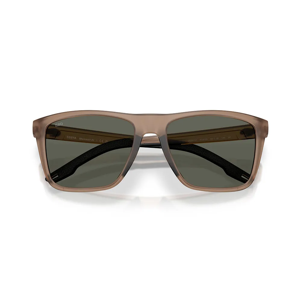 Купить Costa 06s9131-91310959 поляризованные солнцезащитные очки Mainsail xl Matte Brown Smoke 20x10x10 Gray 580G/CAT3 7ft.ru в интернет магазине Семь Футов