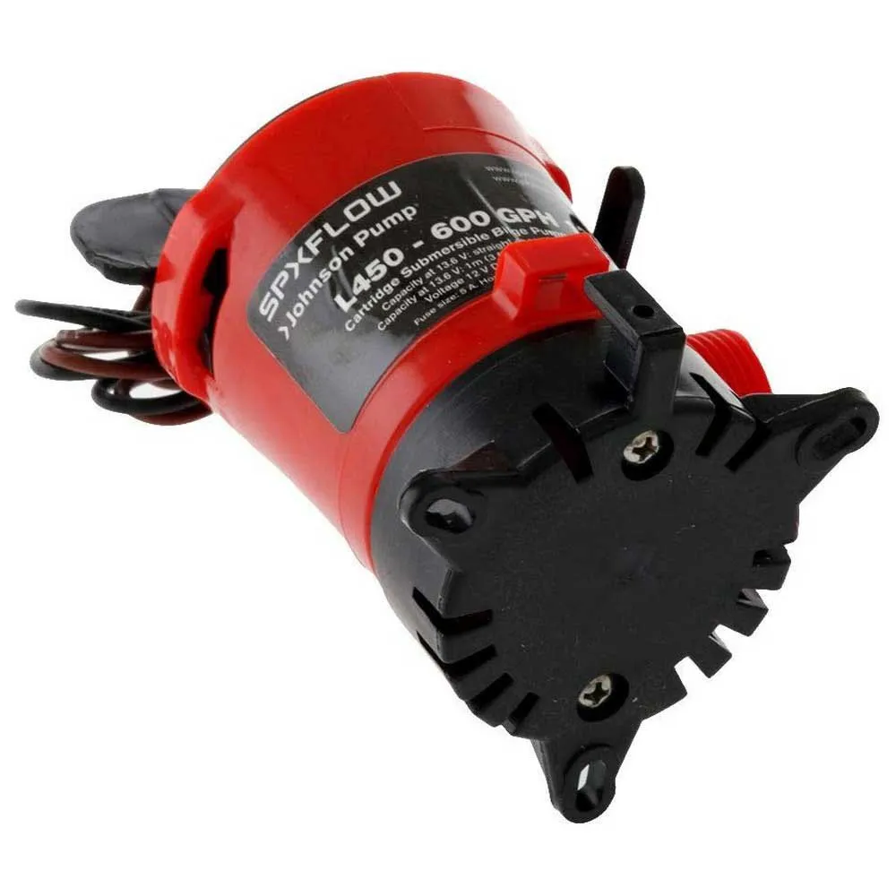 Купить Johnson pump 32-1650-01 L650 50L/min 12V 17A Погружной насос Красный Red / Black 70 x 112 mm 7ft.ru в интернет магазине Семь Футов