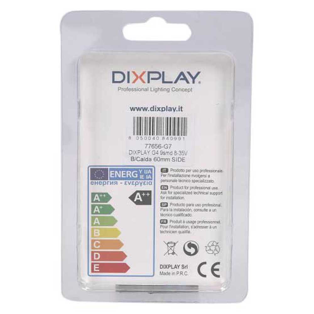 Купить Dixplay 020012 G4 1.5W 8-35V Горизонтальный теплый белый 9 Вел Лампочка White 23 mm 7ft.ru в интернет магазине Семь Футов