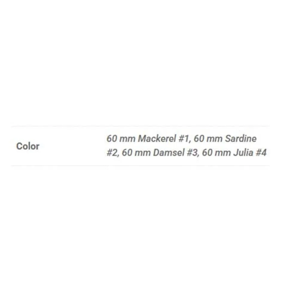 Купить JLC rfc601 Мягкий приманка Real Fish Pack 2 Bodies 60 mm Caballa 10x7x5 7ft.ru в интернет магазине Семь Футов