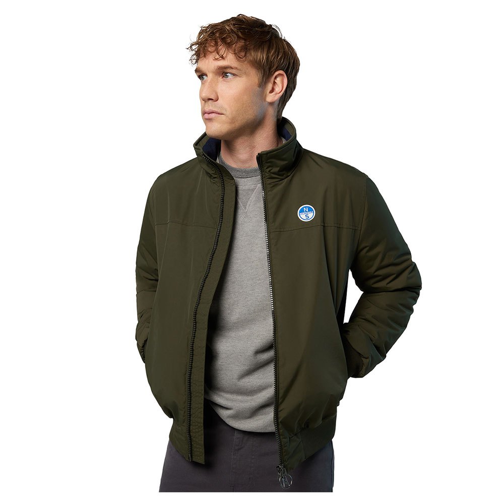 Купить North sails 603305-0440-M Куртка Original Sailor Зеленый  Forest Green M 7ft.ru в интернет магазине Семь Футов