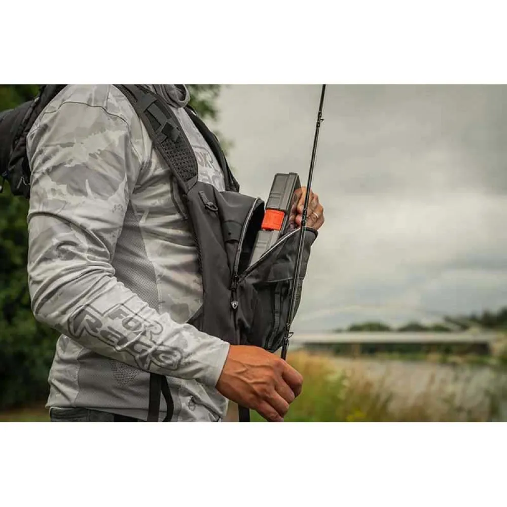 Купить Fox rage nlu150 поясная сумка Camo Voyager Chest Black Camo 40x30x20 7ft.ru в интернет магазине Семь Футов