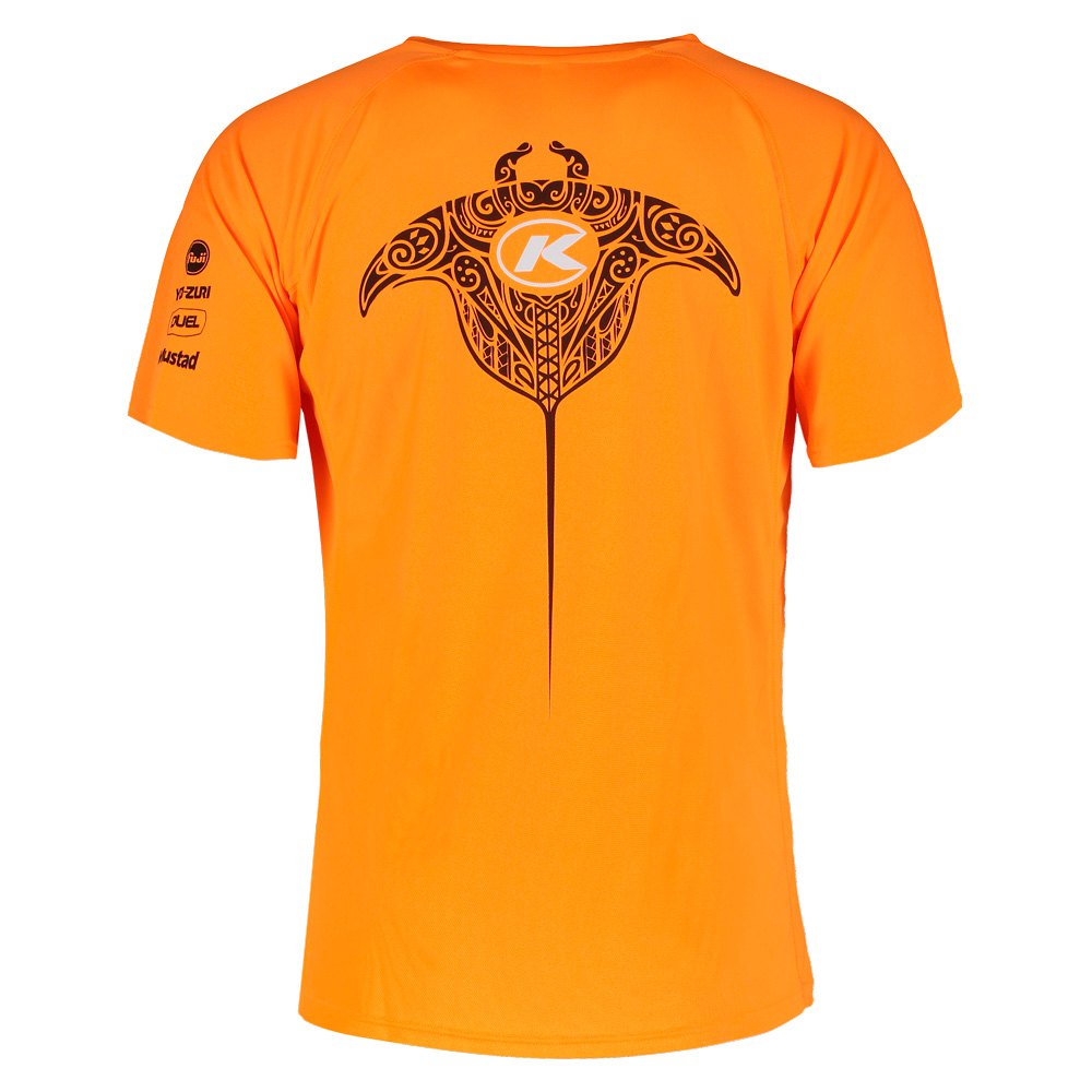 Купить Kali kunnan 10343 Футболка с коротким рукавом Logo Оранжевый Orange 2XL 7ft.ru в интернет магазине Семь Футов