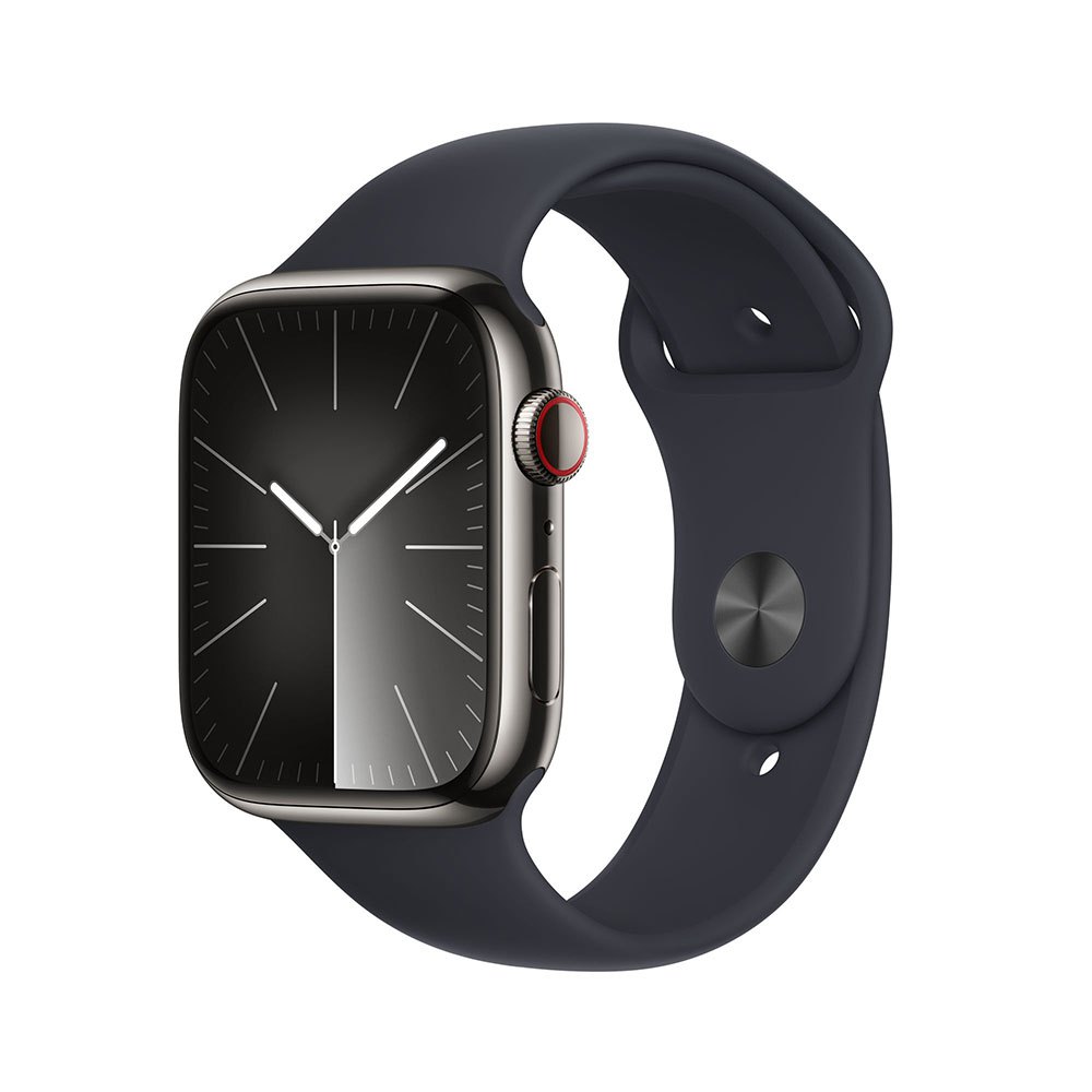 Купить Apple MRMW3QL/A Watch Series 9 GPS+Cellular Голубой  Graphite / Steel Midnight M-L 7ft.ru в интернет магазине Семь Футов