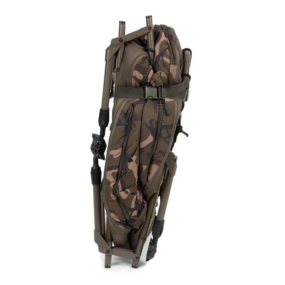 Купить Fox international cbc124 Раскладушка для Карпфишинга Caloite Camo 100x75x20 7ft.ru в интернет магазине Семь Футов