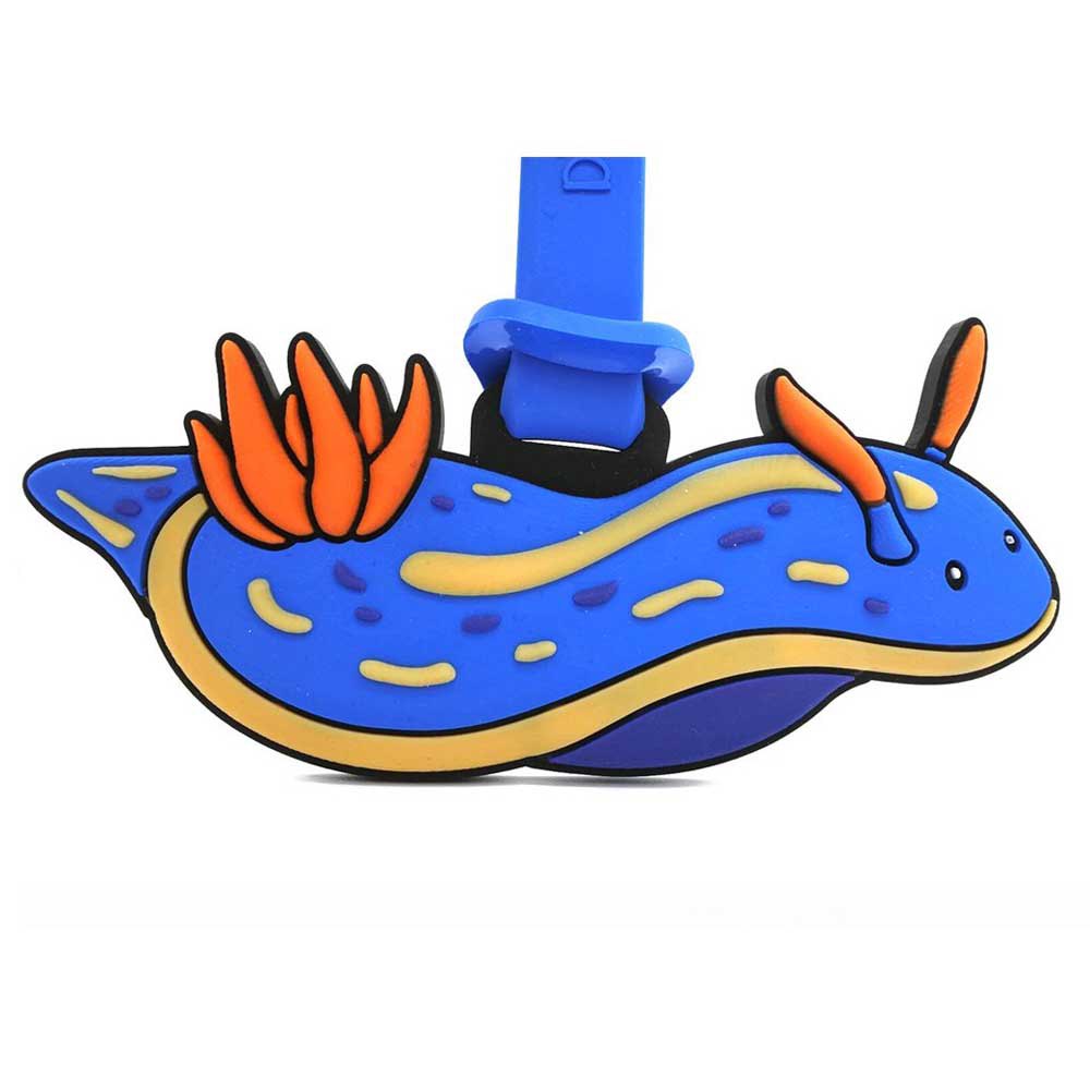 Купить Dive inspire BT-026 Bruno Кольцо для ключей Nudibranch Голубой Blue / Orange 7ft.ru в интернет магазине Семь Футов