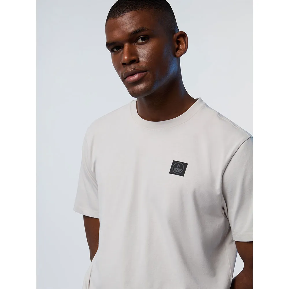 Купить North sails 693037-0905-XXL Футболка с коротким рукавом Logo 693037 Белая Vapor Grey 2XL 7ft.ru в интернет магазине Семь Футов