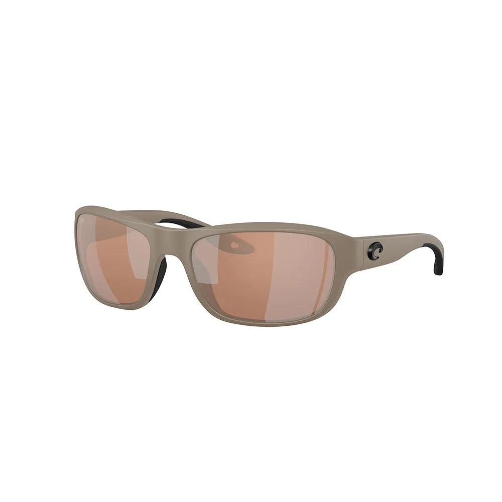 Купить Costa 06s9119-91191158 поляризованные солнцезащитные очки Clipperton Matte Sand 20x10x10 Copper Silver Mirror 580G/CAT3 7ft.ru в интернет магазине Семь Футов