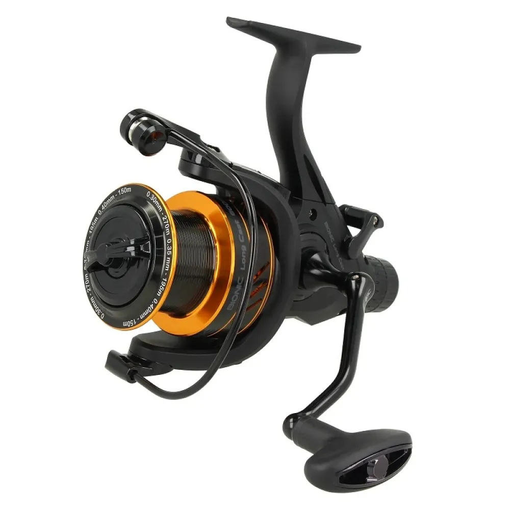 Купить Golden catch 1039063 Катушка для карпфишинга Bionic Long Cast Black / Gold 20x20x15 6000 7ft.ru в интернет магазине Семь Футов