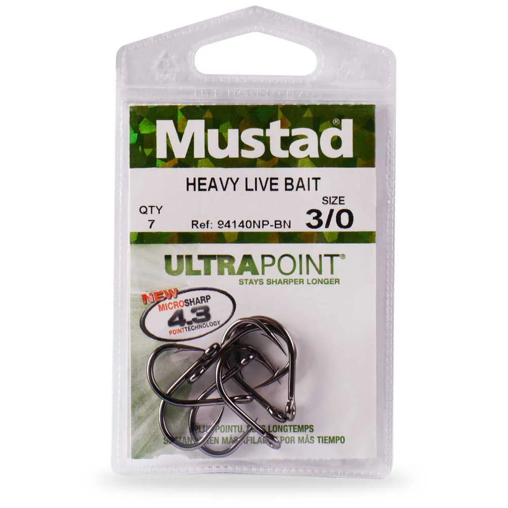 Купить Mustad 94140NP-BN-1/0-U07 Ultrapoint O´Shaughnessy Колючий Одноглазый Крючок Золотистый Black Nickel 1/0 7ft.ru в интернет магазине Семь Футов