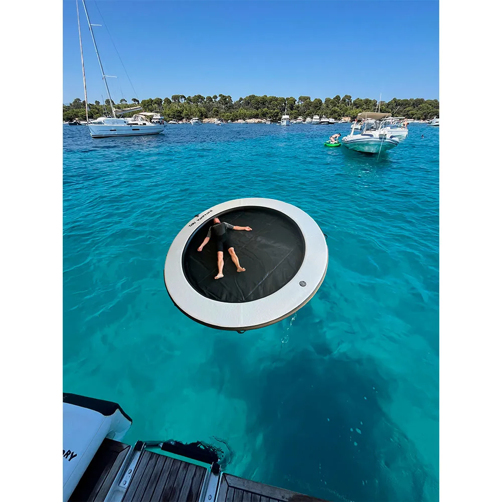 Купить Tiki factory 3760257761068 Надувная платформа-гамак для бассейна 360 cm White 50x50x20 7ft.ru в интернет магазине Семь Футов