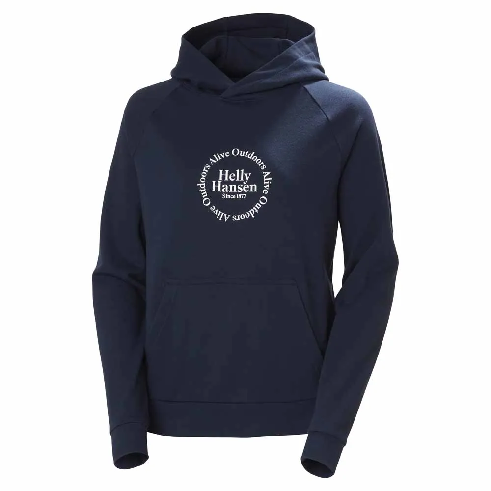 Купить Helly hansen 54239_598-s Толстовка с капюшоном Core Graphic Navy 40x30x12 7ft.ru в интернет магазине Семь Футов