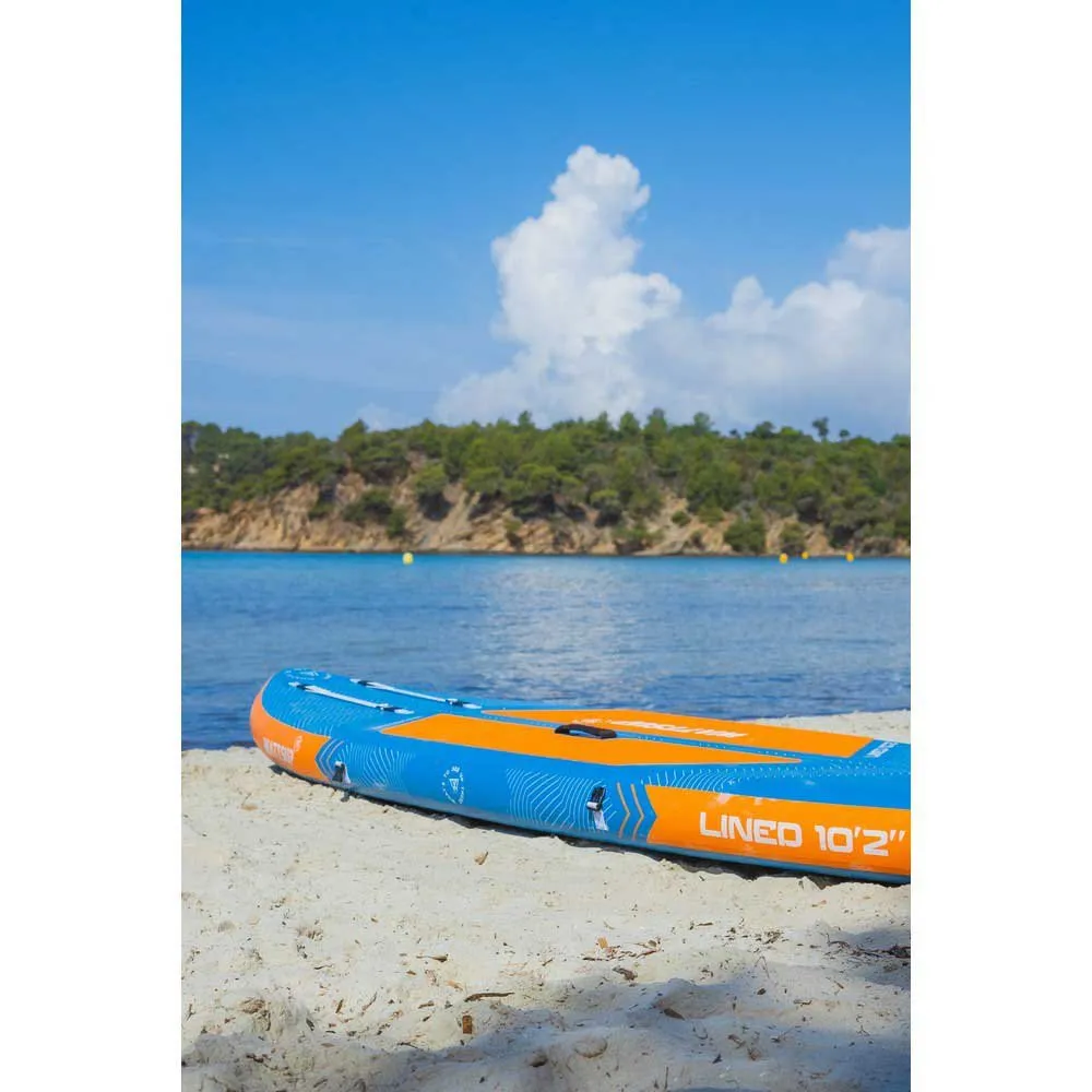 Купить Wattsup pb-wlined102 Надувной комплект для падлбординга Lined 10´2´´ Bue / Orange 93x34x24 310 cm 7ft.ru в интернет магазине Семь Футов