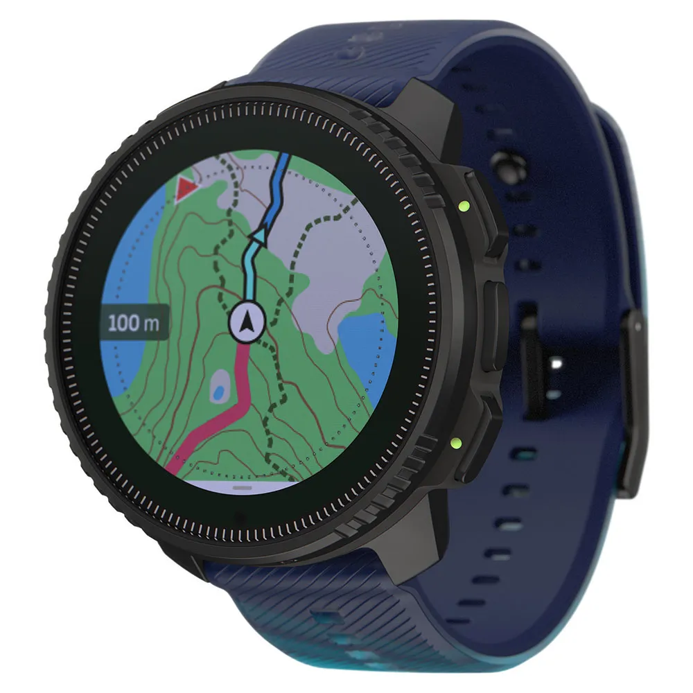 Купить Suunto SS051032000 Часы Vertical Solar UTMB World Series Голубой All Black / Navy Blue 7ft.ru в интернет магазине Семь Футов