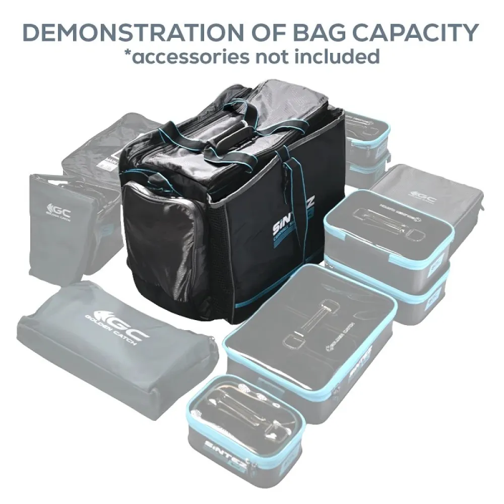 Купить Golden catch 7139025 Большая сумка Sintez 55L Black / Grey 55x35x30 62 x 38 x 43 cm 7ft.ru в интернет магазине Семь Футов