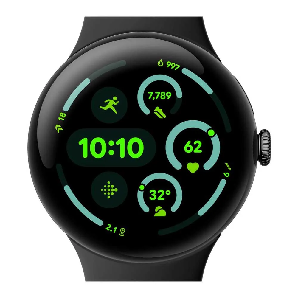 Купить Google ga05785-de91029900 Смарт-часы Pixel Watch 3 Black 13x9x4 7ft.ru в интернет магазине Семь Футов