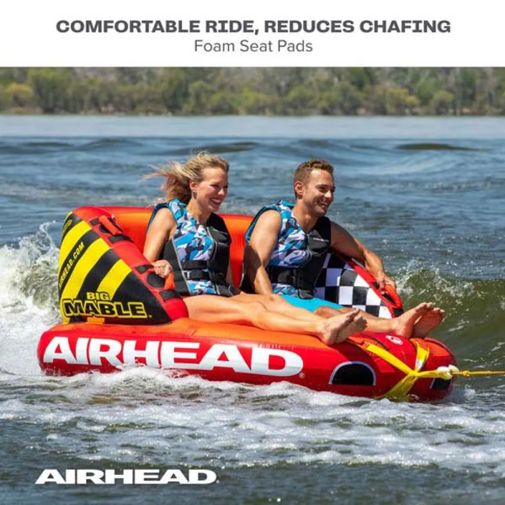Купить Airhead 253-aht2213bm буксируемая водная игрушка Big Mable Orange 58x47x23 1-2 Places 7ft.ru в интернет магазине Семь Футов