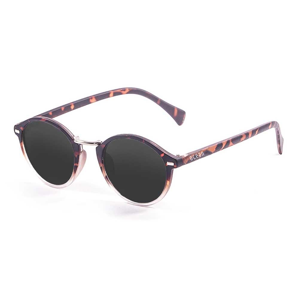 Купить Ocean sunglasses 10300.6 поляризованные солнцезащитные очки Lille Matte Demy Brown Up / White Trans Down Smoke Flat/CAT3 7ft.ru в интернет магазине Семь Футов