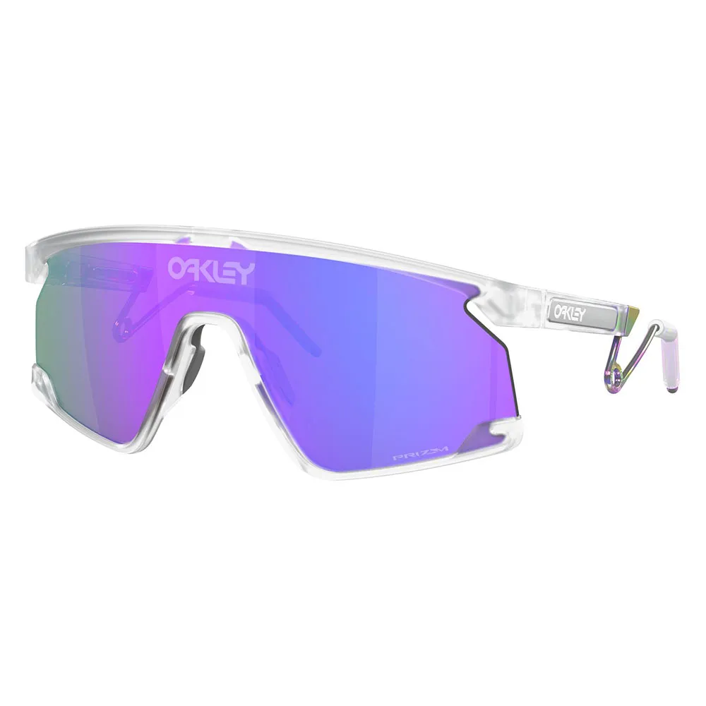 Купить Oakley OO9237-0239 Солнцезащитные очки BXTR Metal Prizm Бесцветный Matte Clear Prizm Violet/CAT3 7ft.ru в интернет магазине Семь Футов