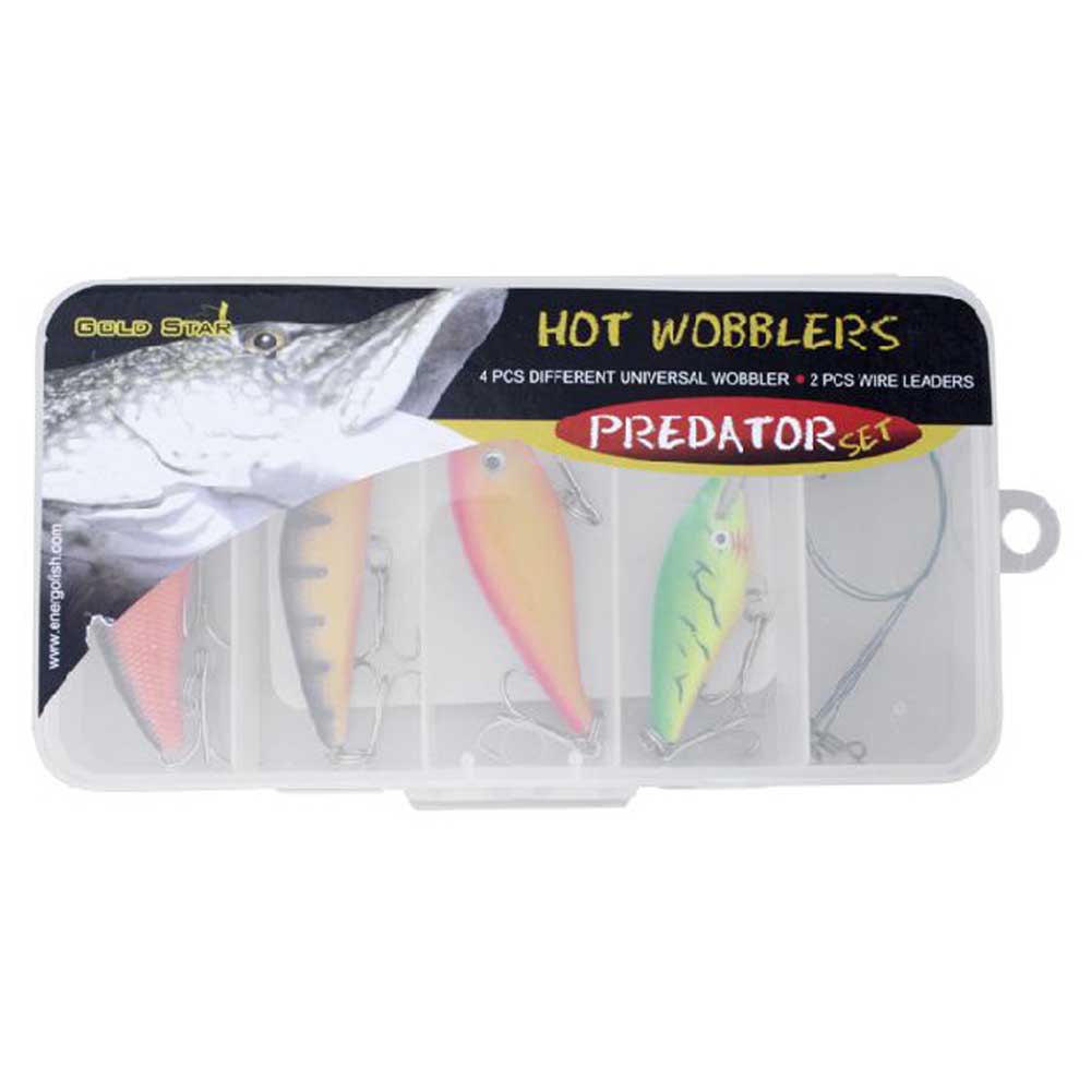 Купить Kamasaki 83011203 Hot Wobbler Комплект Минноу  Multicolour 7ft.ru в интернет магазине Семь Футов