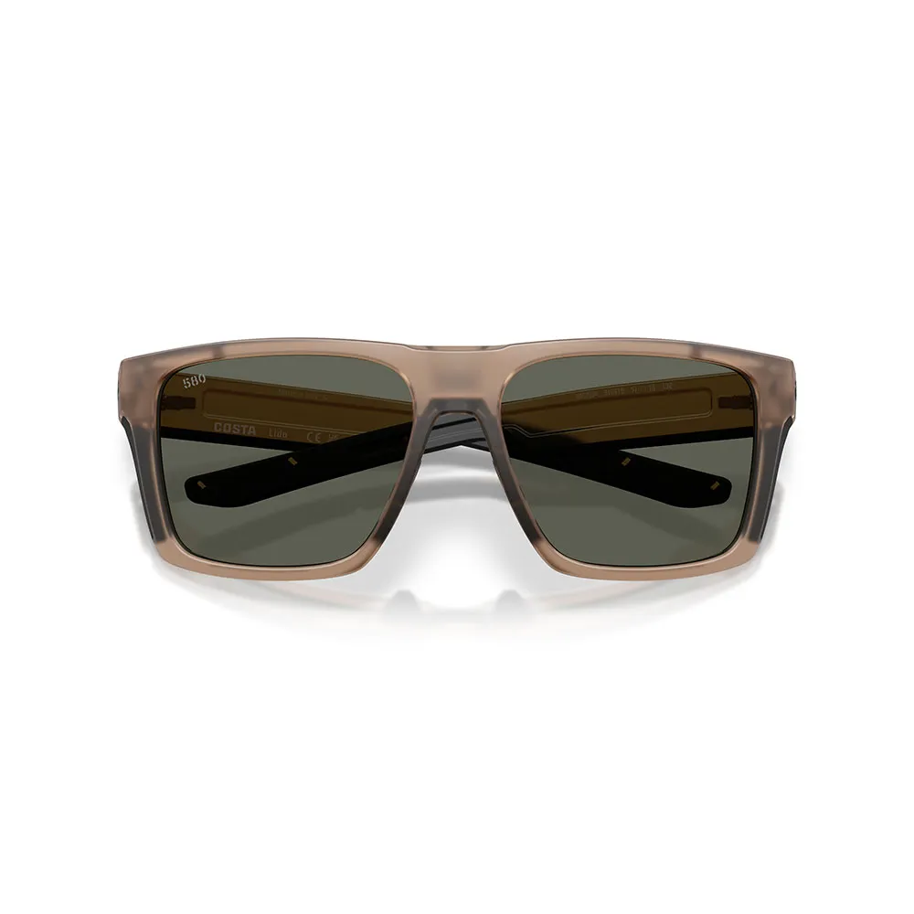 Купить Costa 06s9104-91041957 поляризованные солнцезащитные очки Lido Matte Brown Smoke 20x10x10 Gray 580G/CAT3 7ft.ru в интернет магазине Семь Футов