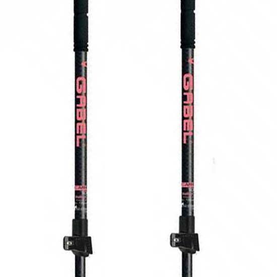 Купить Gabel 700847210 Escape Carbon Tour Lite столбы Серебристый Black / Pink 59-131 cm 7ft.ru в интернет магазине Семь Футов