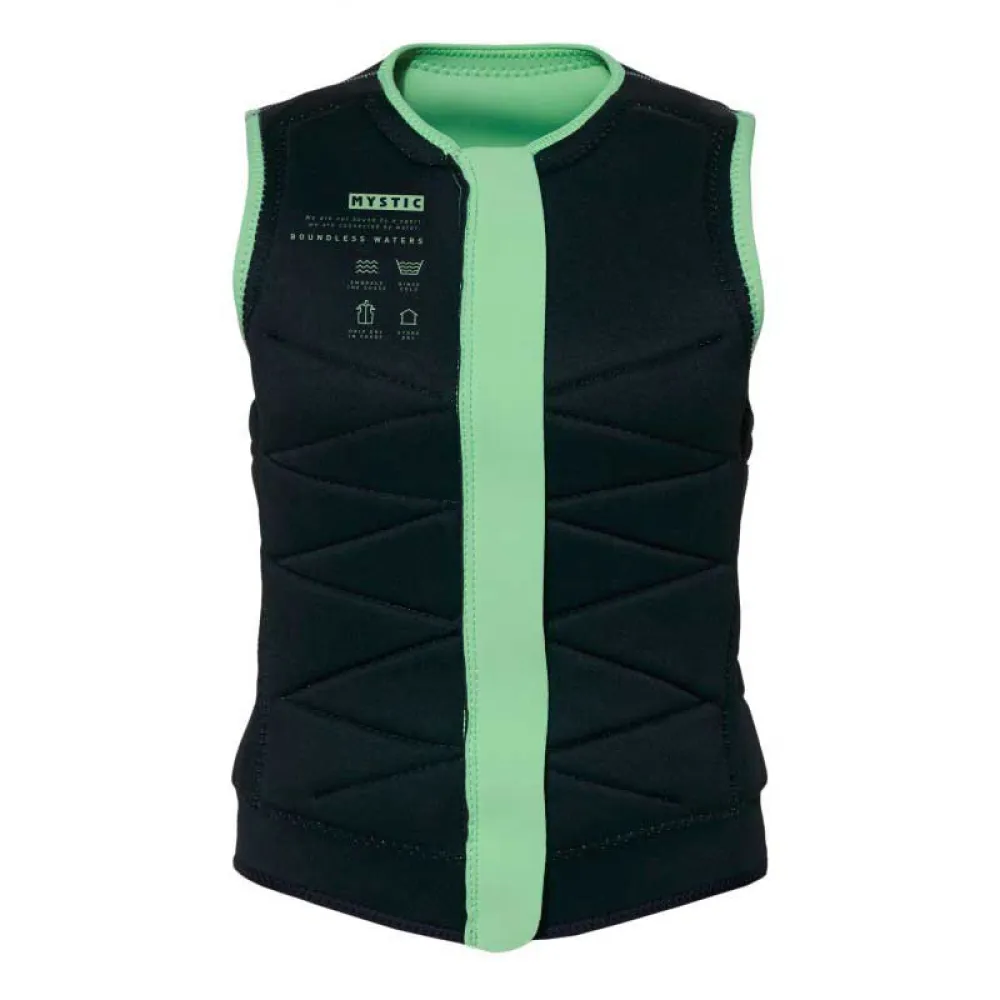Купить Mystic 35005.240221-601-l Защитный жилет Juice Impact Fzip Wake Lime Green 35x25x10 7ft.ru в интернет магазине Семь Футов