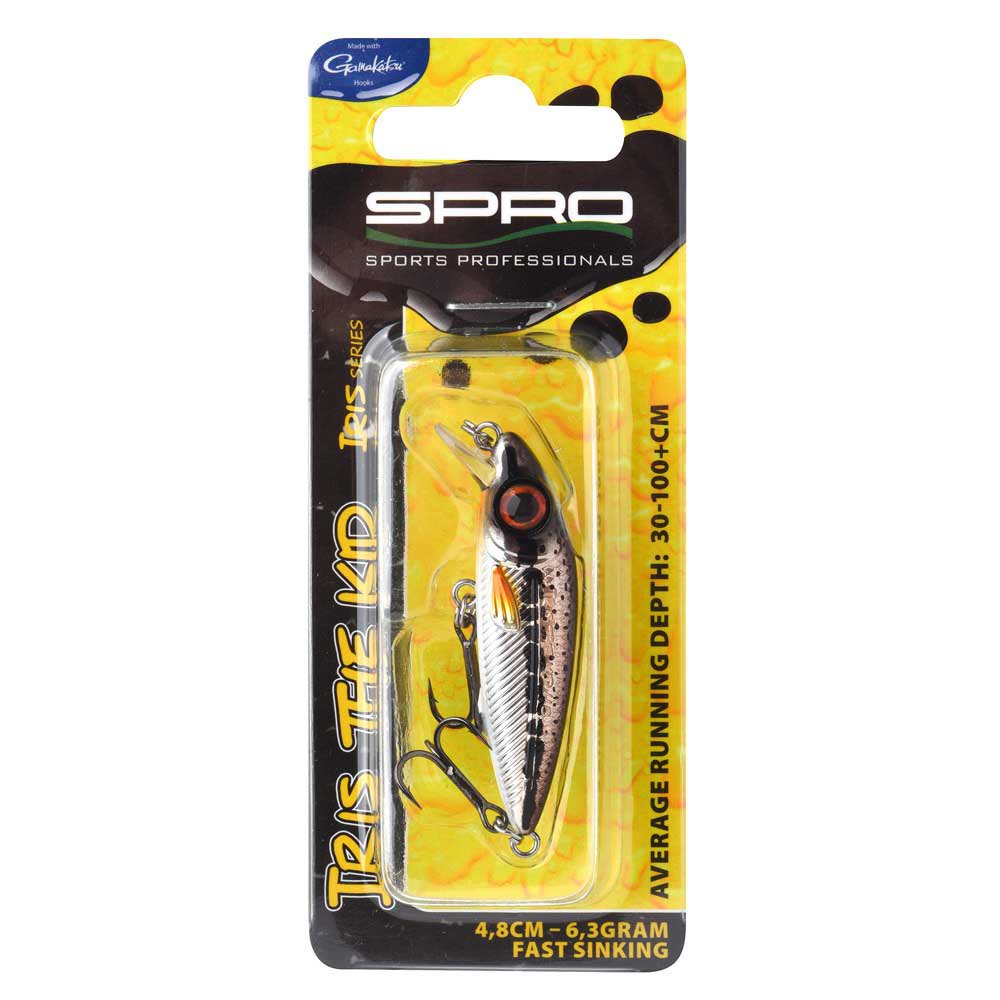 Купить Воблер SPRO Iris The Kid 4867-3211 58мм 8гр крючок №10 глубина погружения 1м цвет Rainbow Trout 7ft.ru в интернет магазине Семь Футов