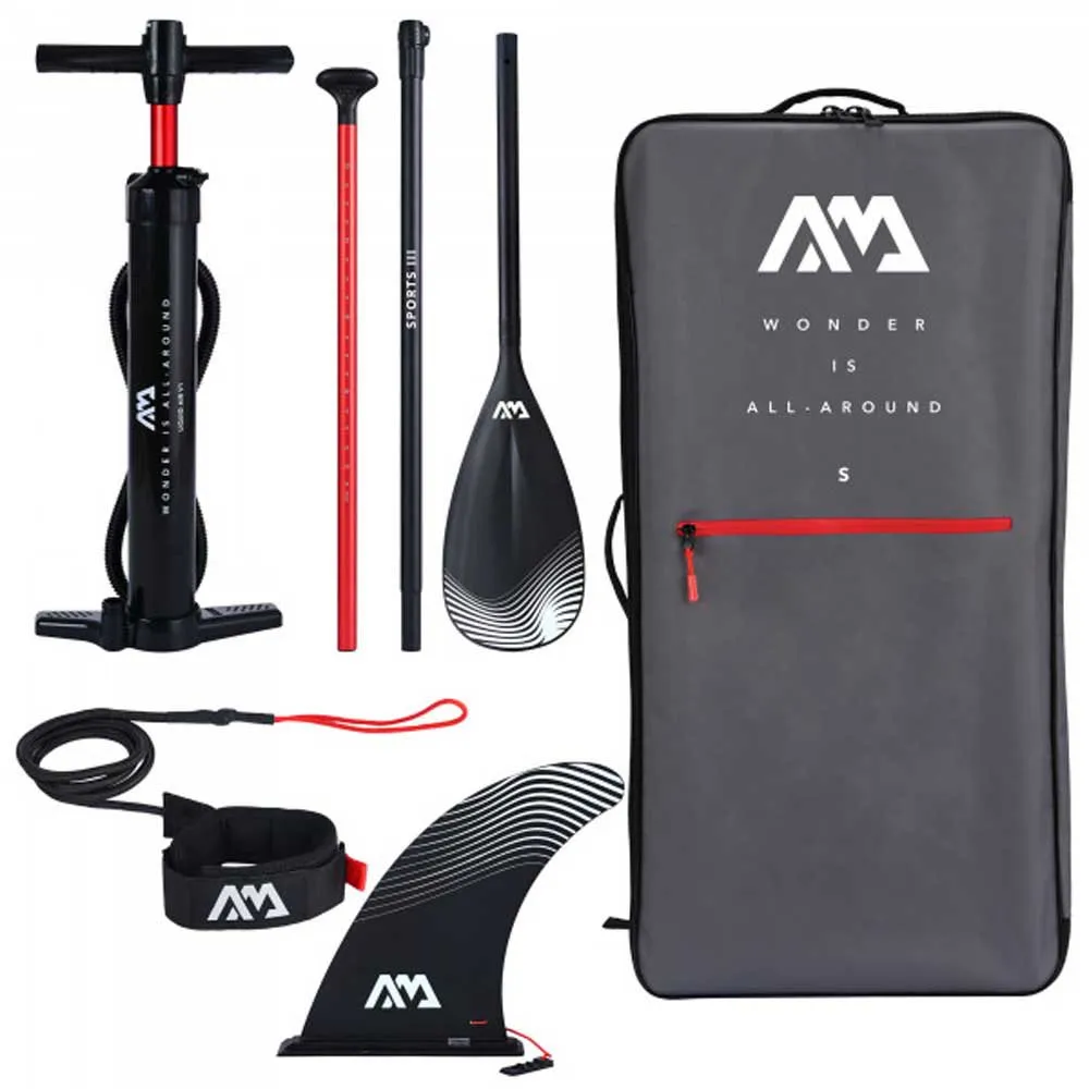 Купить Aqua marina bt-23mop Надувной комплект для падлбординга Monster 12´10´´ Sky Glider 44x26x95 366 cm 7ft.ru в интернет магазине Семь Футов