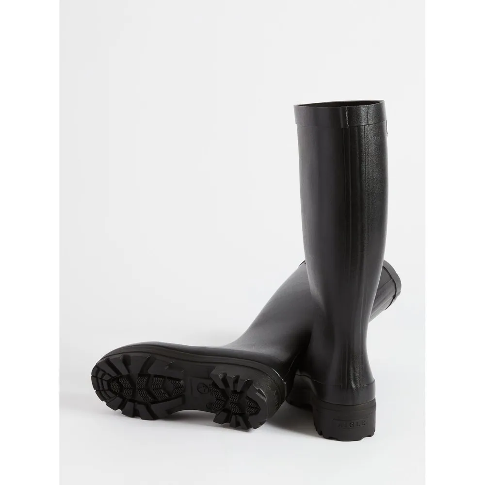 Купить Aigle s0662-40 дождевые сапоги Atelier Black 40x35x15 EU 40 7ft.ru в интернет магазине Семь Футов