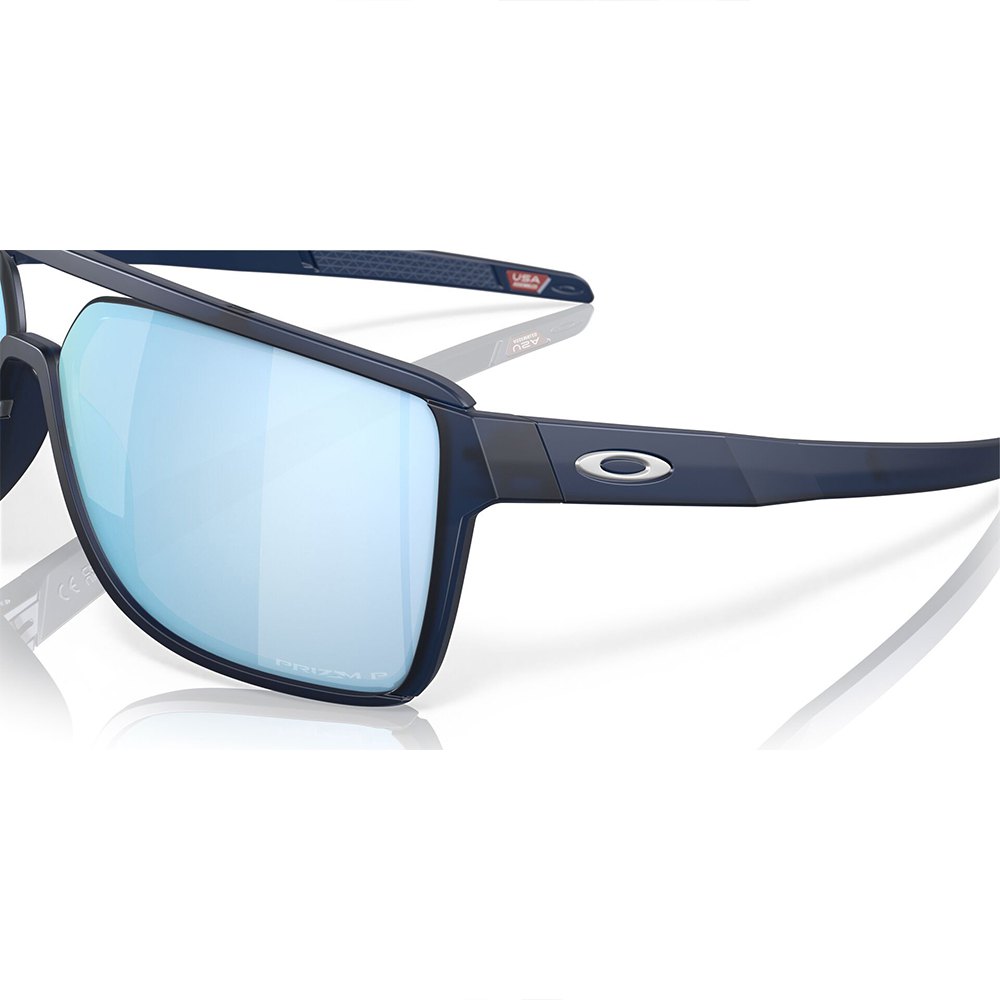 Купить Oakley OO9147-0663 Castel Prizm Поляризованные Очки Matte Trans Blue Prizm Deep Water Polarized/CAT2 7ft.ru в интернет магазине Семь Футов