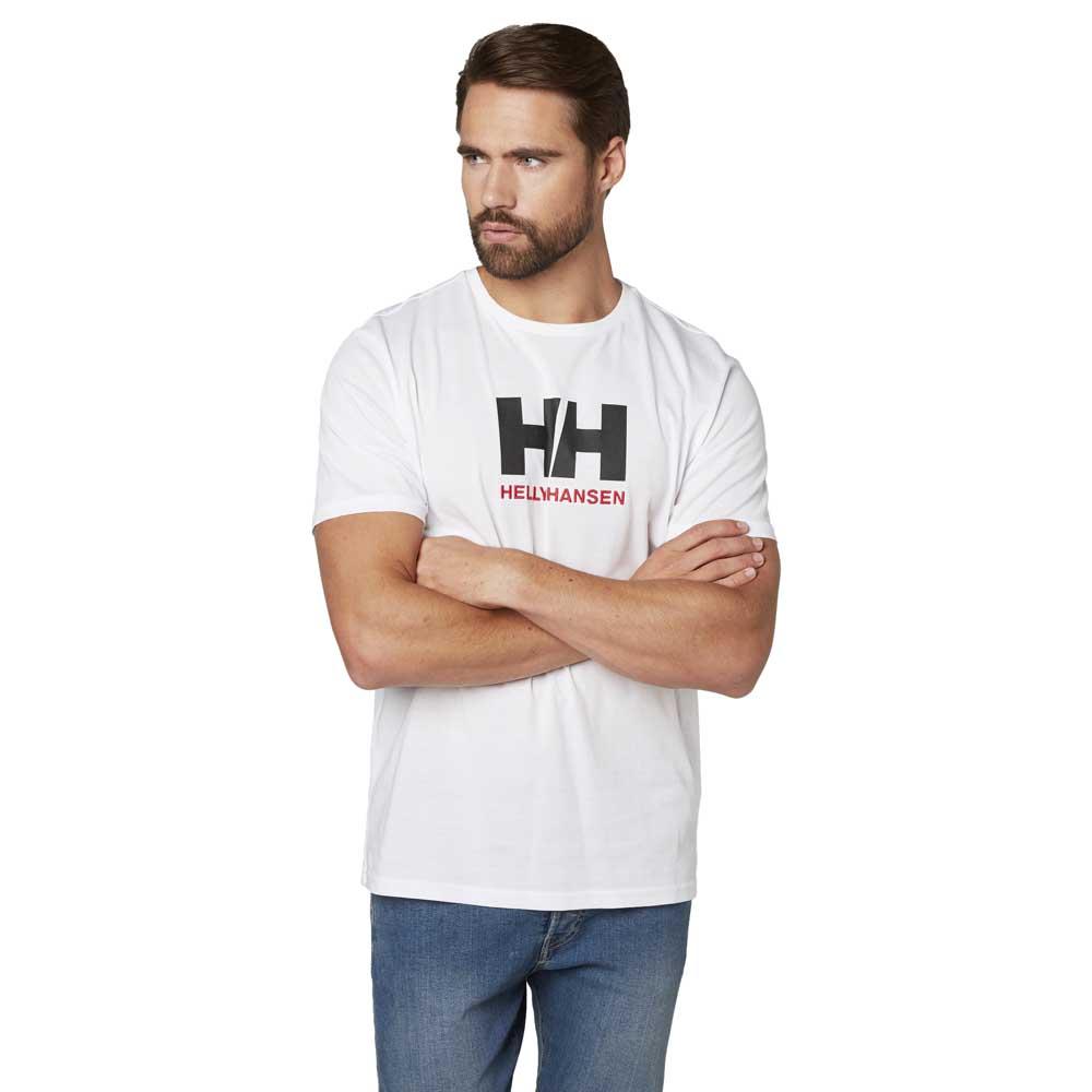 Купить Helly hansen 33979_001-S Футболка с коротким рукавом Logo Белая White S 7ft.ru в интернет магазине Семь Футов