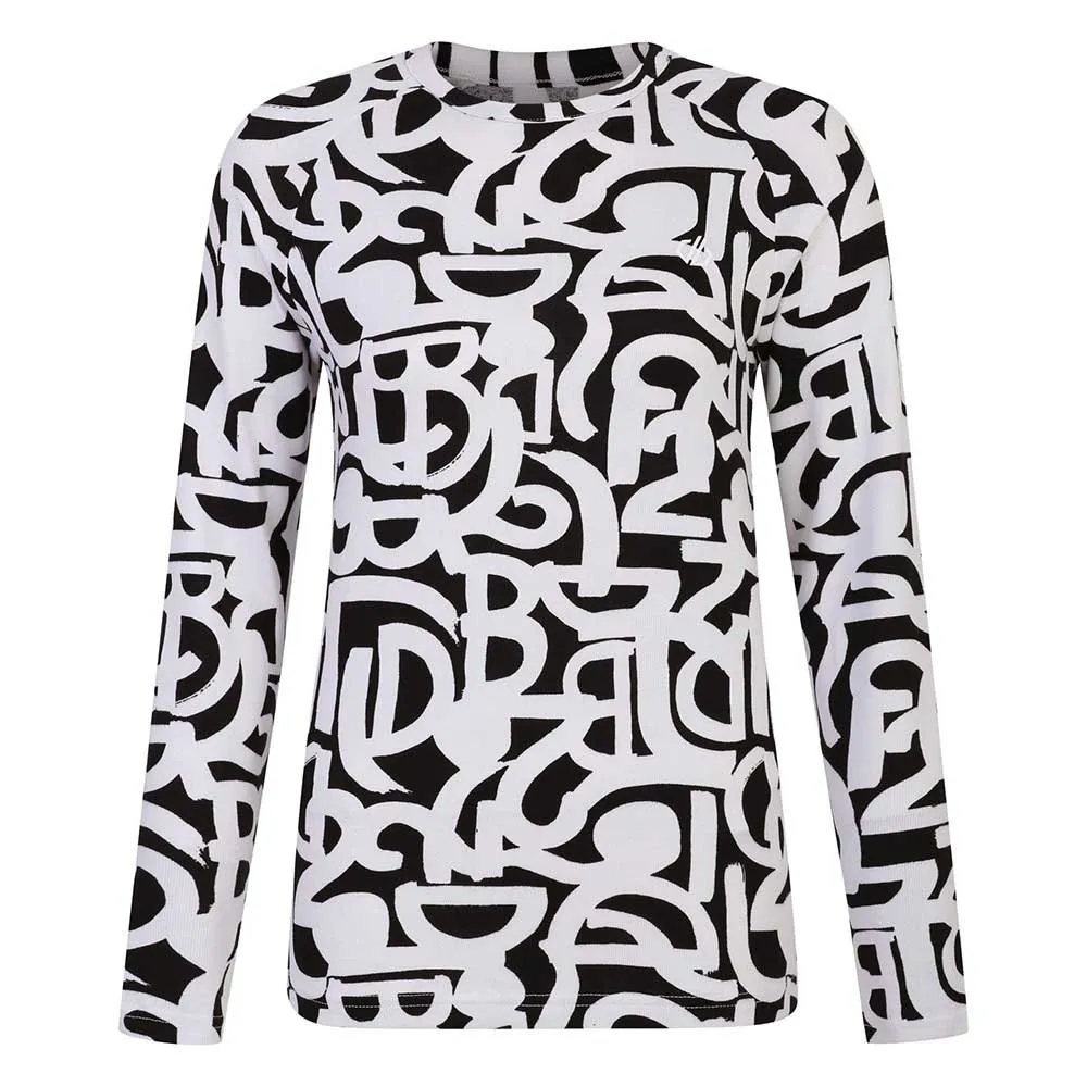 Купить Dare2B dwu399-d5d-12 Базовый слой с длинным рукавом Exchange III Black & White Graffiti 20x10x5 7ft.ru в интернет магазине Семь Футов
