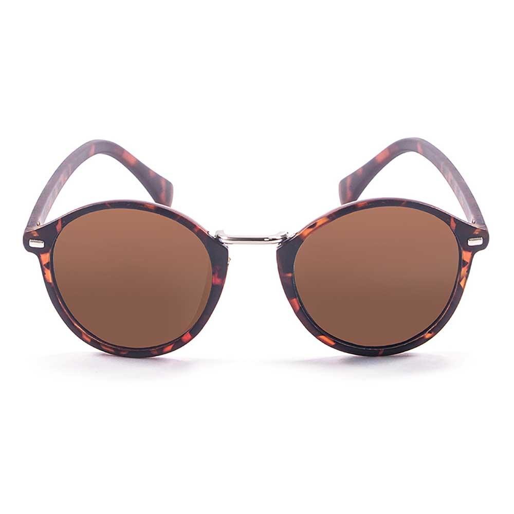 Купить Ocean sunglasses 10300.2 поляризованные солнцезащитные очки Lille Matte Demy Brown Brown/CAT3 7ft.ru в интернет магазине Семь Футов