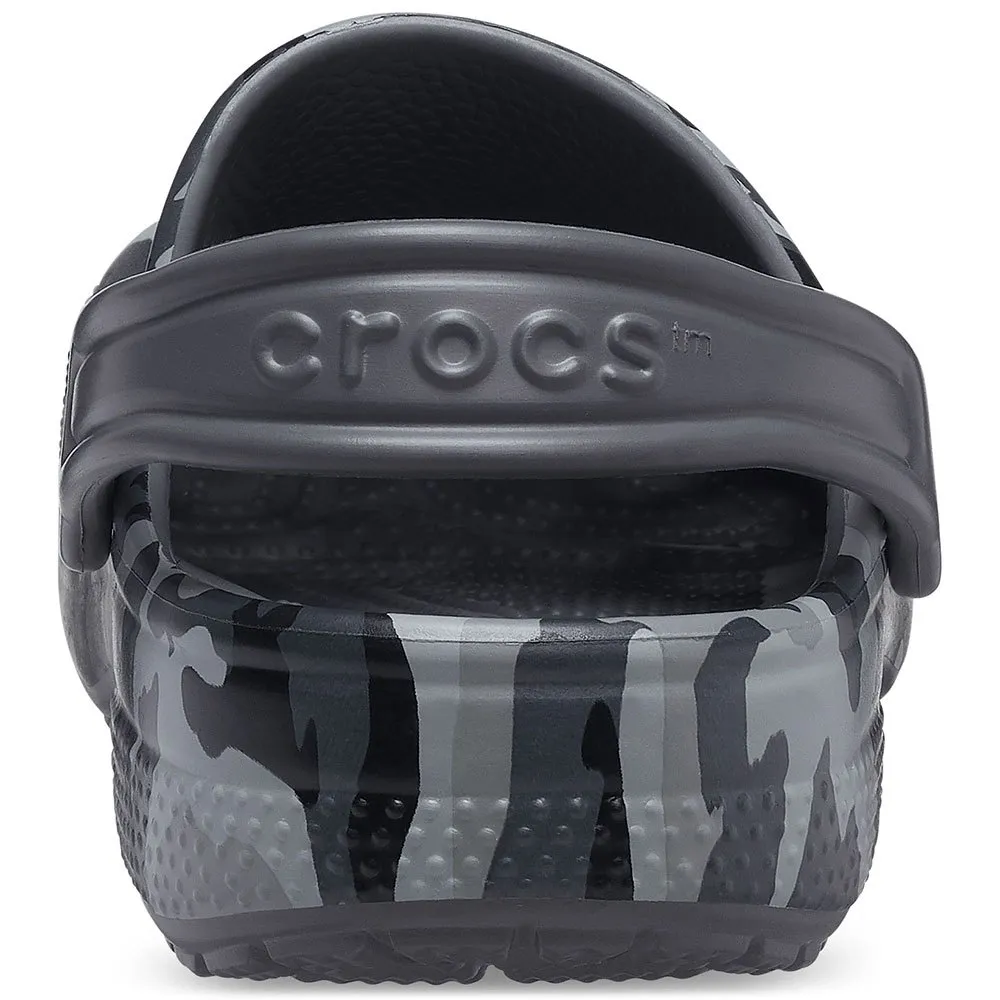 Купить Crocs 207594-097.-j1 Деревянные башмаки Classic Camo K Black / Grey 35x25x15 EU 32 7ft.ru в интернет магазине Семь Футов