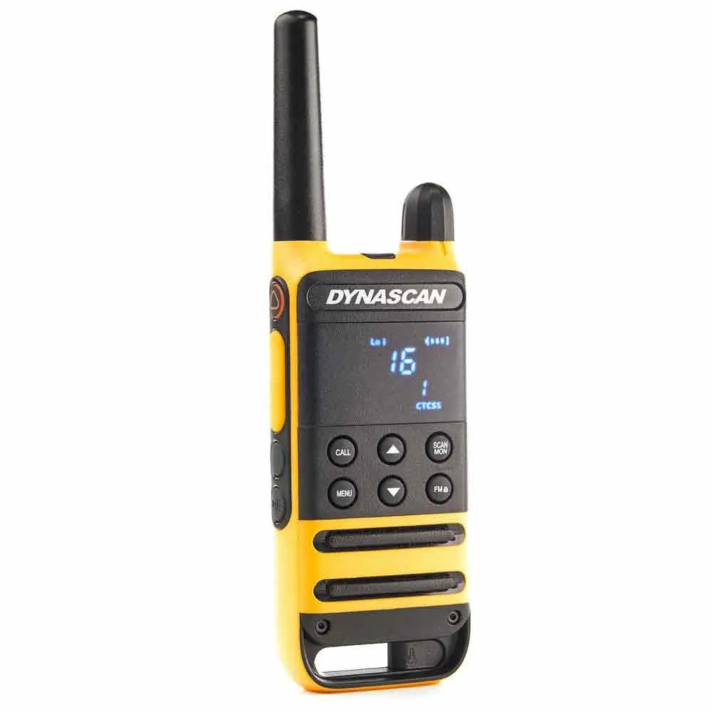 Купить Dynascan pni-dyn-p19 рация PMR P19 2 Единицы Black / Yellow 20x28x10 7ft.ru в интернет магазине Семь Футов