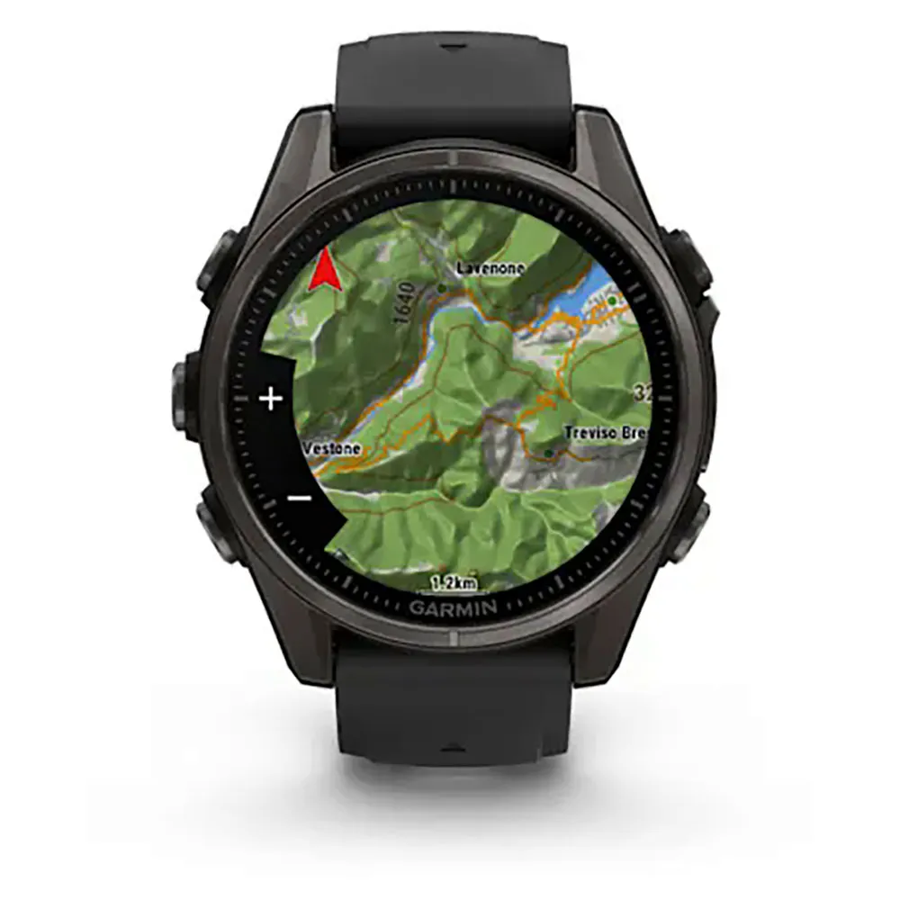 Купить Garmin 010-02903-21 Часы Fenix 8 43 mm Amoled Sapphire  Black / Carbon Gray DLC Titanium 7ft.ru в интернет магазине Семь Футов