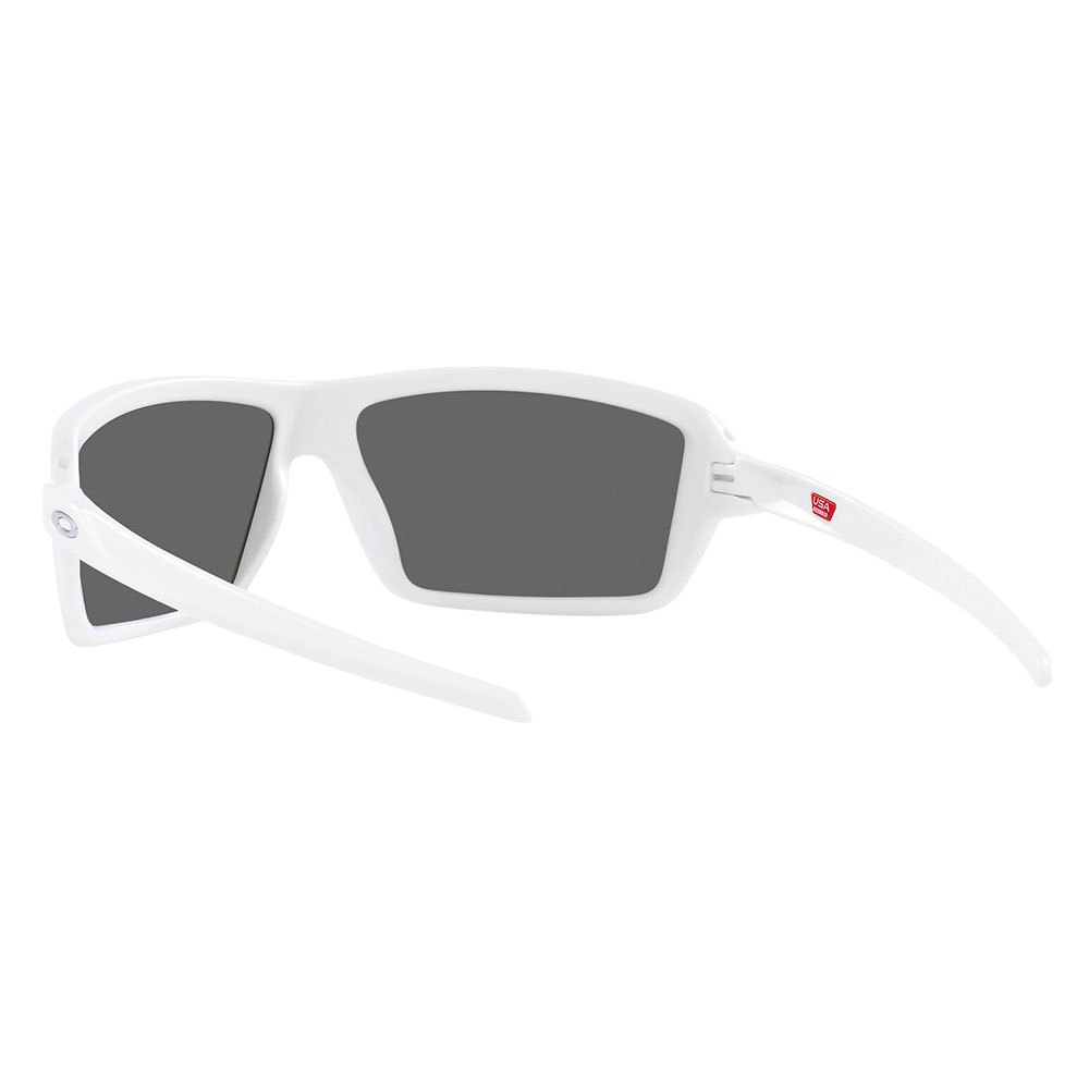 Купить Oakley OO9129-1463 Cables Prizm Поляризованные Очки Matte White Prizm Black Polarized/CAT3 7ft.ru в интернет магазине Семь Футов