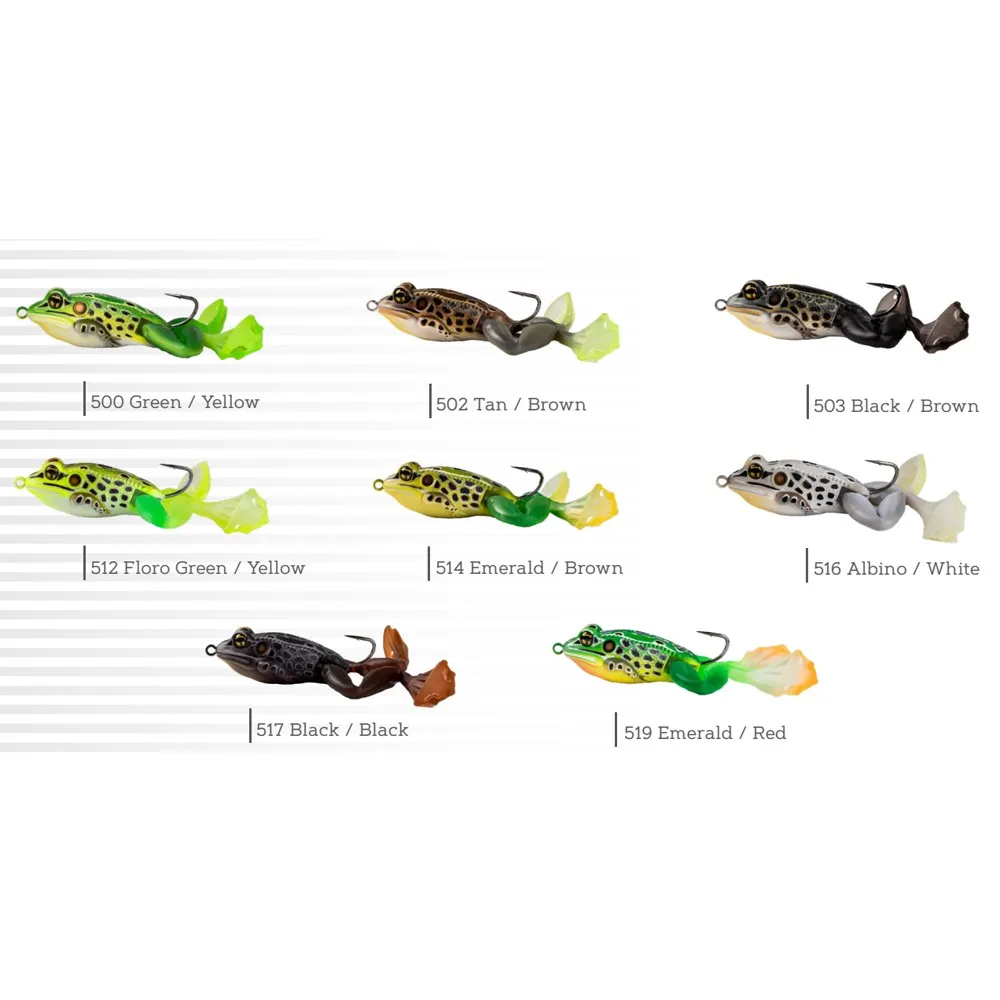 Купить Live target TUP60T500 Мягкий приманка The Ultimate Frog Popper Floating 63 mm Green / Yellow 7ft.ru в интернет магазине Семь Футов