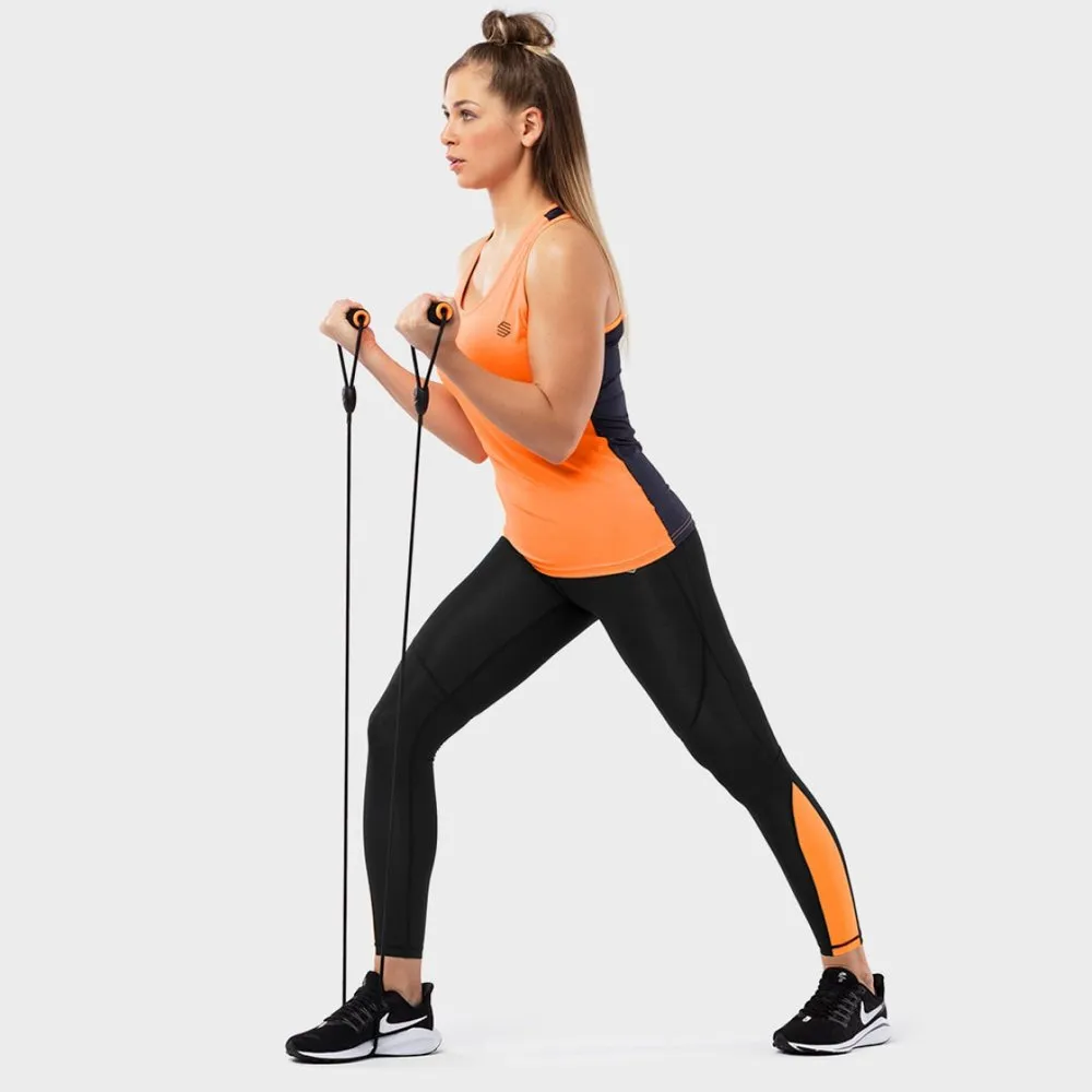 Купить Siroko srkfitlggwc2p05fitmax-m Термоштаны Fit Max Black / Tangerine 25x15x10 7ft.ru в интернет магазине Семь Футов