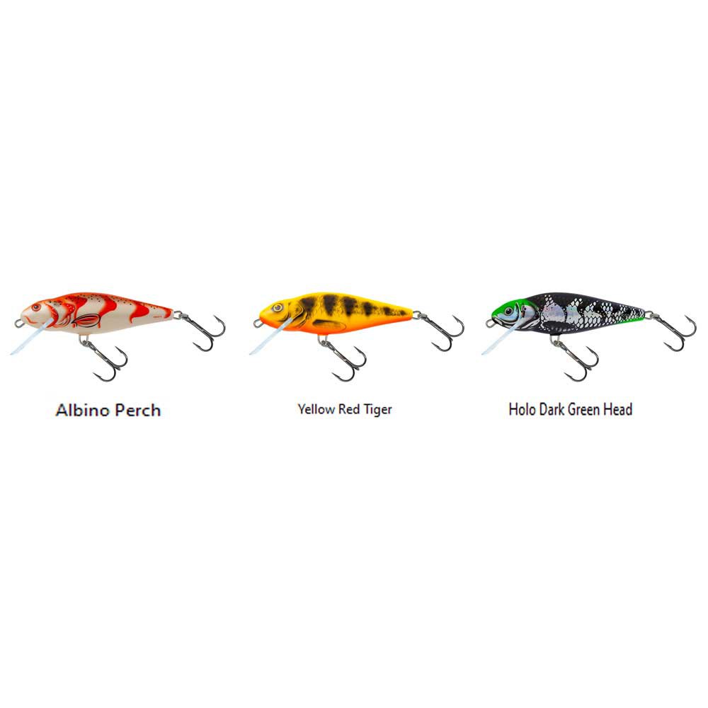 Купить Salmo QPH137 Perch Floating Пескарь 120 mm  Yellow Red Tiger 7ft.ru в интернет магазине Семь Футов