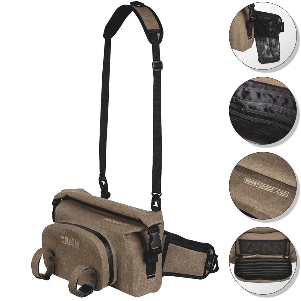 Купить Traper fly 99099 решить стек Logo  Olive 35 x 10 x 24 cm 7ft.ru в интернет магазине Семь Футов