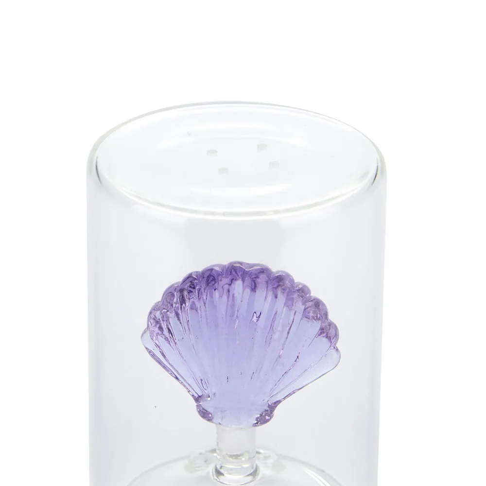 Купить Balvi 27855 солонка Atlantis Shell Purple 10x7x9 7ft.ru в интернет магазине Семь Футов
