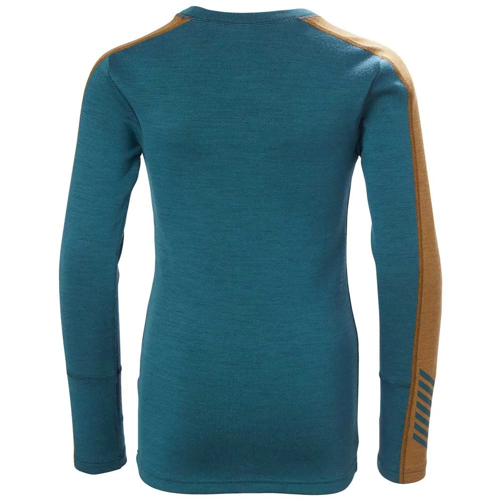 Купить Helly hansen 49403_453-176 Набор базовых слоев Lifa Merino Midweight Set Dark Creek 60x40x40 15-16 Years 7ft.ru в интернет магазине Семь Футов