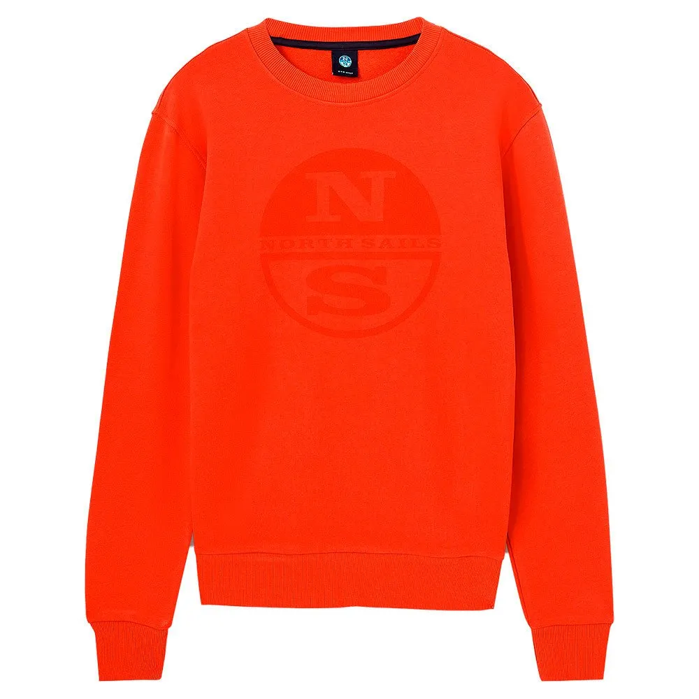Купить North sails 691001-0177-4 Толстовка Graphic Оранжевый Lobster L 7ft.ru в интернет магазине Семь Футов