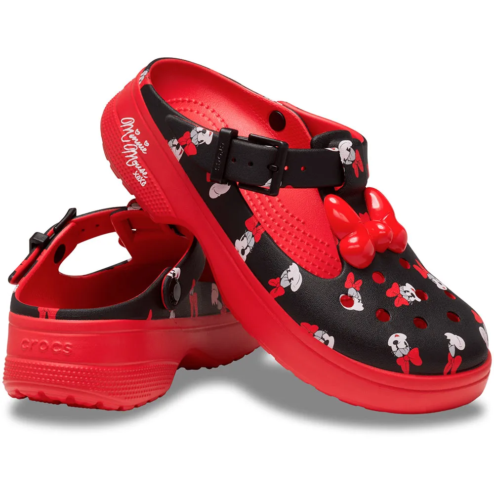 Купить Crocs 211143-90h-m3w5 Деревянные башмаки Minnie Mouse Mary Jane Multi 35x25x15 EU 34 7ft.ru в интернет магазине Семь Футов