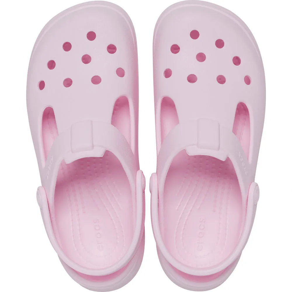 Купить Crocs 210615-6zw-c13 Деревянные башмаки Classic Mary Jane Pink Milk 35x25x15 EU 30 7ft.ru в интернет магазине Семь Футов